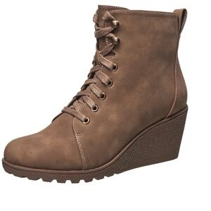 C & C California Womens City Cemnt Ankle Boots Shoes 6.5M